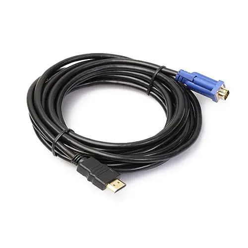 Produktbild: Gatuida Kabel 5m Adapter Vergoldete Anschlüsse Für Projektoren A/v-Receiver Kein Konverter Erforderlich Unterstützt 1080p