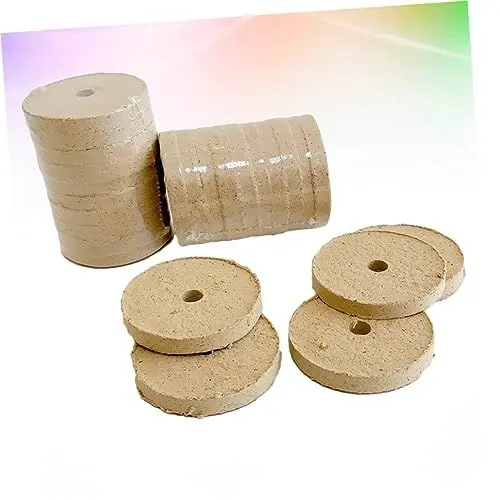Produktbild: Gatuida Moxa 10St Schmerzmittel Medizinkuchen lindernde gelenkschmerzen pflaster Kuchen aus getrockneten Wermutblättern einzelnes Loch Wermut kuchen Moxibustion-Kuchen Health