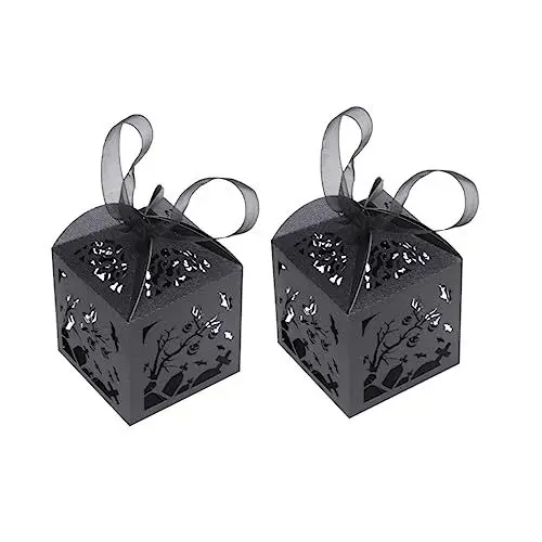 Produktbild: Gatuida 50pcs Halloween Candy Können Boxen Hohl Zweig Design Für Party Favor Karneval Decor