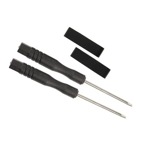 Produktbild: Gatuida 4stücke Gummi Anti-Fall Schnallenring Halterung Für Core Schwarz Sicherer Halt Für Armbänder Leicht Langlebig Inkl Schraubenzieher Für Einfache Handhabung