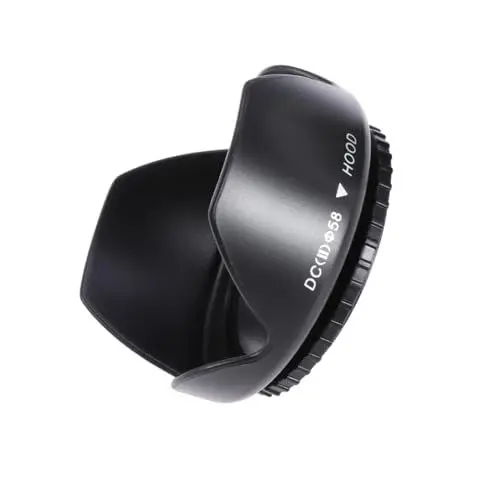 Produktbild: Gatuida SLR-digitalkamera 58 Mm Kamera-gegenlichtblende DSLR-gegenlichtblende Gegenlichtblende Für DSLR-Kamera 58 Mm Gegenlichtblende Spiegelreflex Blütenblattabdeckung