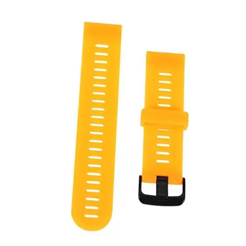 Produktbild: Gatuida Silikon Armband Orange Pc-ungestützter Gummischutz Für Forerunner Verstellbar Atmungsaktiv Langlebig Für Sport Und Alltag
