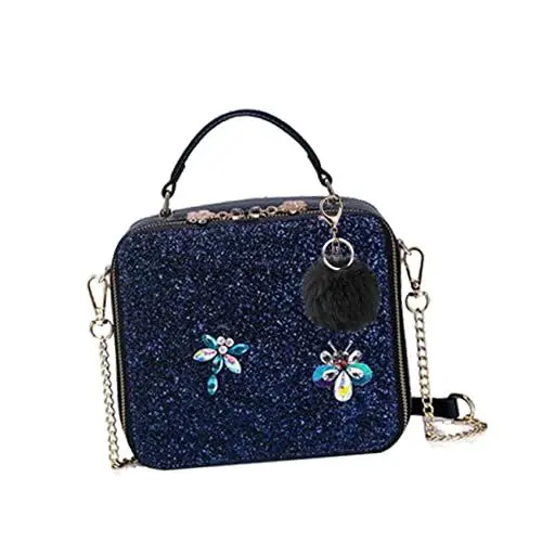 Produktbild: Gatuida Schlüsselanhänger Imitation Kaninchenfell Flauschiger Ball Anhänger für Taschen Schlüssel und Handys Schwarz