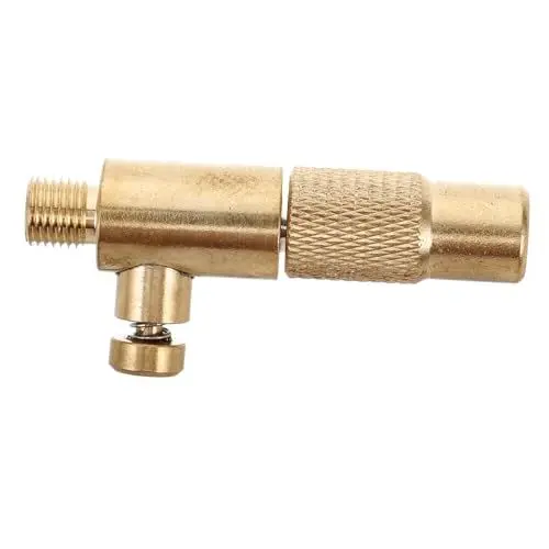 Produktbild: Gatuida Ventiladapter Mit Gewinde Fahrradpumpenadapter Luftpumpenventiladapter Fahrradpumpennadel Ventiladapter Für Fahrradreifen Fahrzeugzubehör Presta-ventil-Adapter Metall Golden