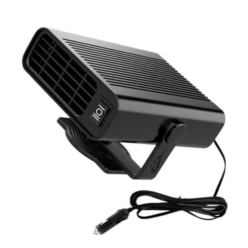 Produktbild: Gatuida Car Fan Heater Tragbare Autoheizung Für Schnelles Entfrosten Und Beschlagen Der Windschutzscheibe Kompakt Und Installieren Für Kalte Tage