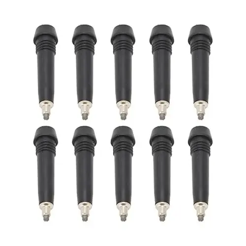 Produktbild: Gavigain 10Pcs Hiking Pole Tip, Hiking Pole Tip Tungsten Steel Anti Slip Better Grip Outdoor Trails Alley Pathway Rock
