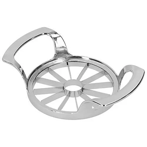 Produktbild: Gavigain Apfelschneider, Apfelschneider und r, Apfel r Werkzeug Edelstahlschneider Heavy Duty Edelstahl Apfelschneider für Küche Zubehör Haus (große Größe (12 Blütenblätter))