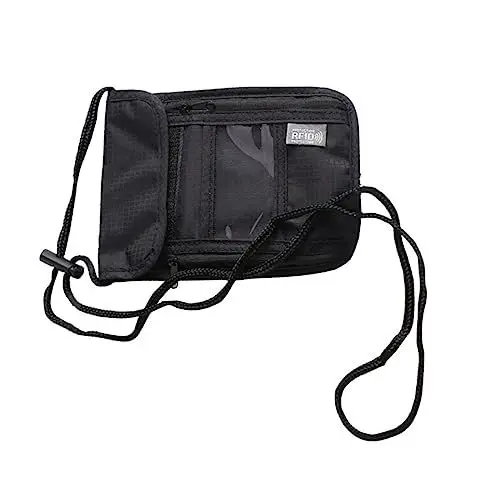 Produktbild: GAXIRE Geldbörse Reisebrieftasche wasserdichte Handytasche Taschen Zum Aufhängen Am Hals Kredit Brieftasche Flugtickets Männer Und Frauen Hängende Tasche Fotozubehör