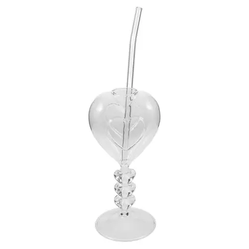 Produktbild: GAXIRE Liebes Cocktailglas Gläser Für Die Bar Herzförmige Weingläser Niedliche Cocktailgläser Einzigartige Cocktailgläser Herzförmige Gläser Herzförmige Schnapsgläser Herzförmiger