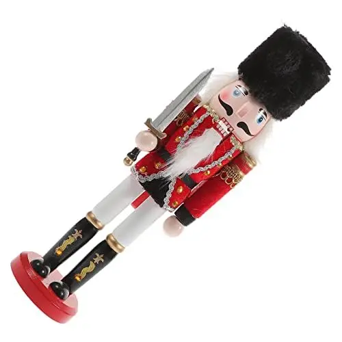 Produktbild: GAXIRE Nussknacker Soldat Weihnachtsschmuck Die Nussknacker-Ornamente Dekor Für Zu Hause Nussknacker Outdoor-Dekoration Weihnachts-hüpfburgen Urlaub Weihnachten Aufblasbar Jahr Tür Holz
