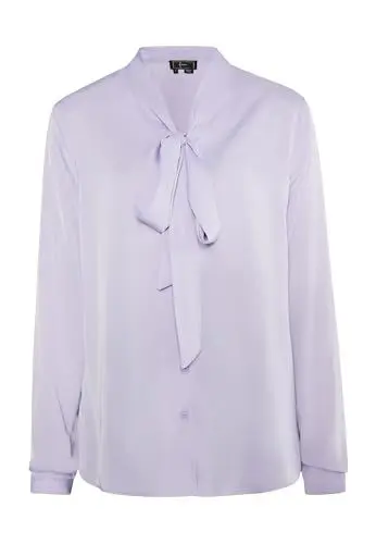 Produktbild: FRAULLY Damen Schluppenbluse 19528987-FR01, HELLLAVENDEL, XS
