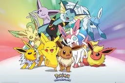 Produktbild: GB eye FP4361 Pokémon Eevee Maxi-Poster 61 x 91,5 cm