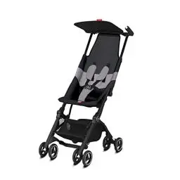 Produktbild: gb Gold Buggy Pockit Air All Terrain, Ultrakompakt, 0-22 kg, Ab Geburt bis ca. 4 Jahre, Velvet Black
