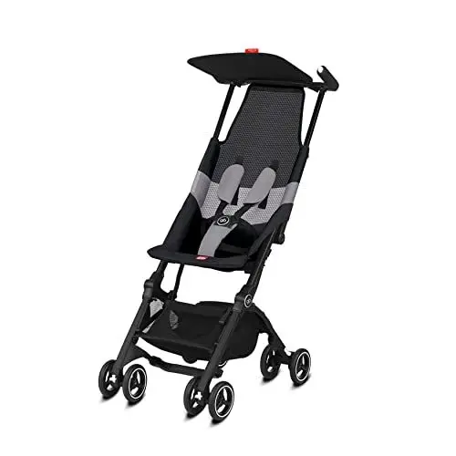 Produktbild: gb Gold Buggy Pockit Air All Terrain, Ultrakompakt, 0-22 kg, Ab Geburt bis ca. 4 Jahre, Velvet Black