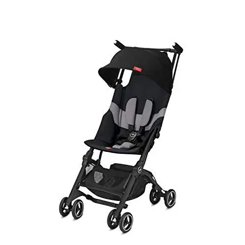 Produktbild: gb Gold Buggy Pockit+ All Terrain, Ultrakompakt, 0-22 kg, Ab Geburt bis ca. 4 Jahre, Velvet Black (2019)