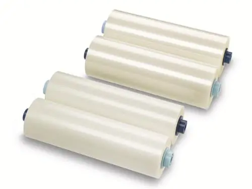 Produktbild: GBC Laminierfilmrollen für GBC Ultima35 Laminiergerät, Laminierfolien Rolle, 60 m x 305 mm, Folienstärke 125 mic, 2 Stück, 3400931EZ