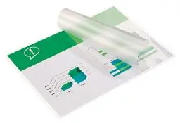 Produktbild: GBC Laminierfolien A4+ mit Abheftstreifen, 125 mic, Robuste Laminiertaschen im 100er Pack, Glänzend, Transparent, Ideal zur Ablage in Ringbüchern und Ordnern, 3743156