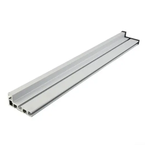 Produktbild: Gbtdoface 1 x T-Nut-Schiene aus Aluminiumlegierung, T-Nut-Gehrungsschiene, Aluminium 75 Typ Gehrungsschiene, T-Nut, T-Schienen-Rückseite, Gleithalterungen 400 mm 38,1 cm