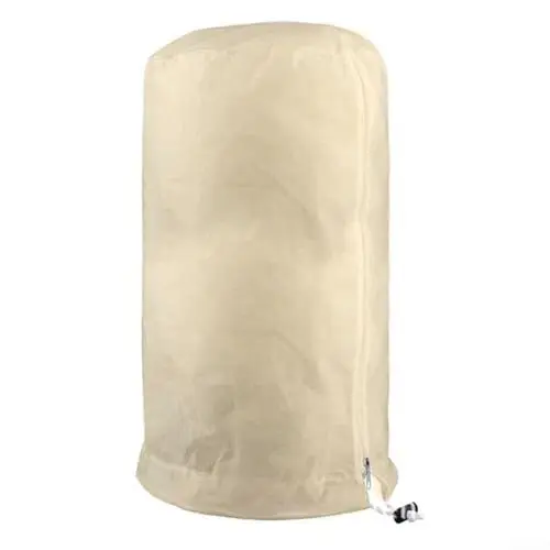 Produktbild: Gbtdoface Winterpflanzen-Frostschutzabdeckung, Gartenvlies, Frostschutz, Pflanzen-Frostschutzbeutel für den Winter, Garantie gedeihende Pflanzen (200 × 240 cm, Beige)