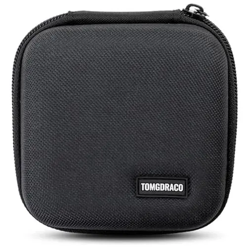 Produktbild: Gdraco Kabeltasche Reise Aufbewahrungstasche Elektronik Organizer für MacBook Air/Pro Kabel USB-Kabel SD-Karten Festplatte E-Book Kindle iPad Energienbank (Schwarz)