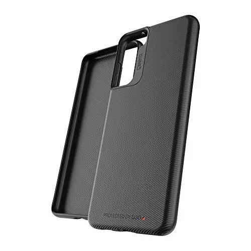 Produktbild: Gear4 Copenhagen 702007320 Schutzhülle für Samsung Galaxy S21 5G, flexibel, recycelbar, Schwarz