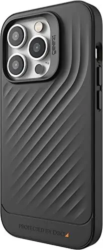 Produktbild: Gear4 Gear 4 Copenhagen D30 Schutzhülle Kompatibel mit iPhone 14 Pro, Schlank, Stoßfest, Kratzfest, Kabelloses Laden, (Schwarz)