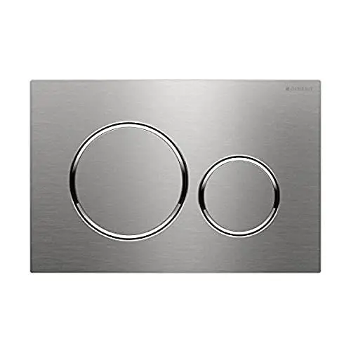Produktbild: Geberit 115.882.SN.1 Sigma 20 Betätigungsplatte, Edelstahl poliert/gebürstet, Mehrfarbig
