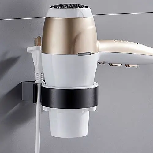 Produktbild: Gebläse-Organizer, Stanzfreier Fönhalter aus Aluminium, Hardware-Zubehör, kein Bohren, (12)