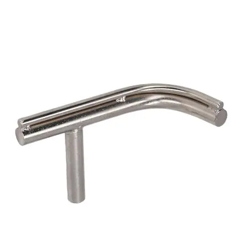 Produktbild: Gebogene Drehmaschinen-Werkzeugablage, 16 Mm Schaftdurchmesser, 6-1/2 Zoll Spannweite, Metall-Drehmaschinen-Werkzeugablage Zum Drechseln, Konkaves Design, Bequemer Griff