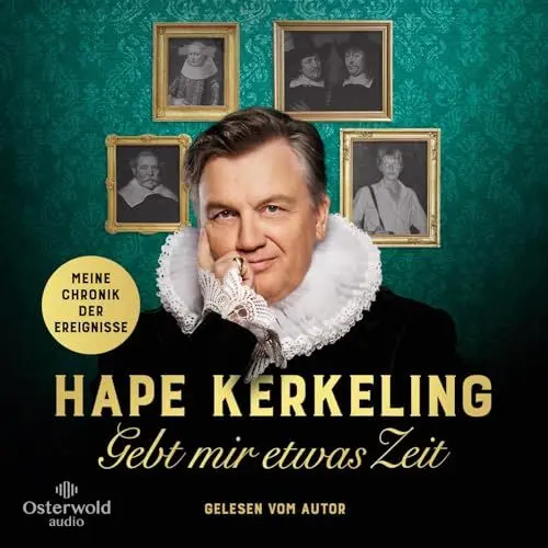 Produktbild: Gebt mir etwas Zeit - Meine Chronik der Ereignisse: Meine Chronik der Ereignisse: 9 CDs | Bestsellerautor Hape Kerkeling über seinen Lebensweg und die bewegte Geschichte seiner Familie und Vorfahren