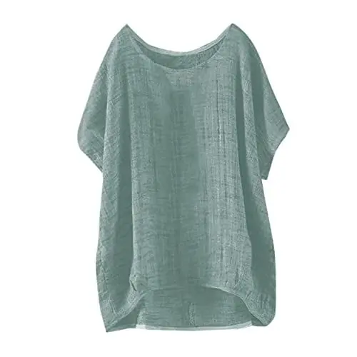 Produktbild: Sale Angebote Prime Angebote Kleidung Für Mollige Musselin Bluse Damen Mint Damen Bluse Top Sportshirt Damen Kurzarm Grosse Groessen Meine Bestellungen Anzeigen 24