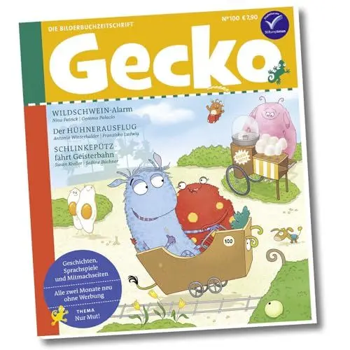 Produktbild: Gecko Kinderzeitschrift Band 100: Thema: Nur Mut!