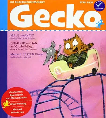 Produktbild: Gecko Kinderzeitschrift Band 49: Die Bilderbuch-Zeitschrift