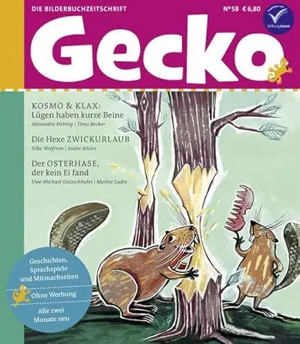 Produktbild: Gecko Kinderzeitschrift Band 58: Die Bilderbuch-Zeitschrift