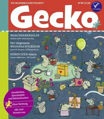 Produktbild: Gecko Kinderzeitschrift Band 80: Die Bilderbuchzeitschrift