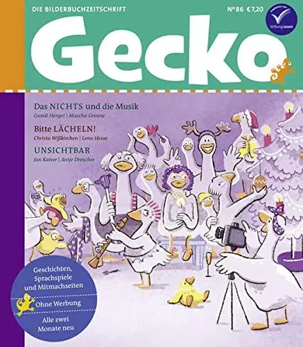 Produktbild: Gecko Kinderzeitschrift Band 86: Die Bilderbuchzeitschrift