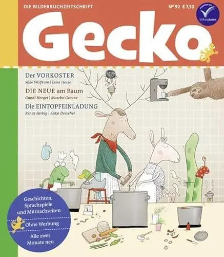 Produktbild: Gecko Kinderzeitschrift Band 92: Die Bilderbuchzeitschrift