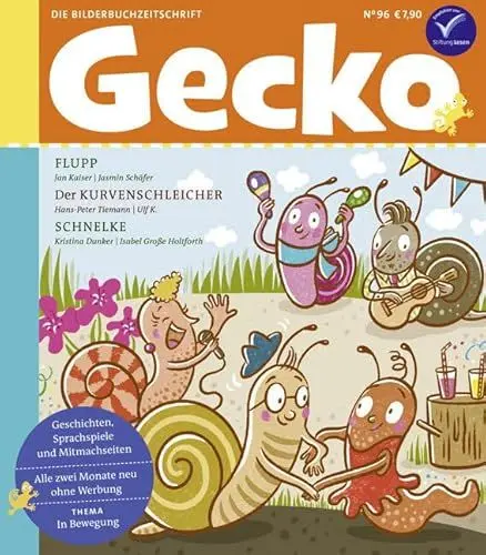 Produktbild: Gecko Kinderzeitschrift Band 96: Thema: In Bewegung