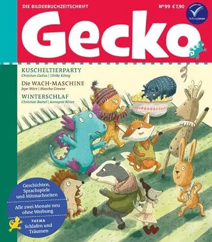 Produktbild: Gecko Kinderzeitschrift Band 99: Thema: Schlafen und Träumen