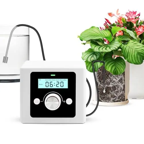 Produktbild: GedFong Automatisches Bewässerungssystem für Zimmerpflanzen, Automatisch Bewässerungssystem für Pflanzen im Innenbereich, DIY Automatische Bewässerung für Balkon, Ideal als Urlaubsbewässerungssystem
