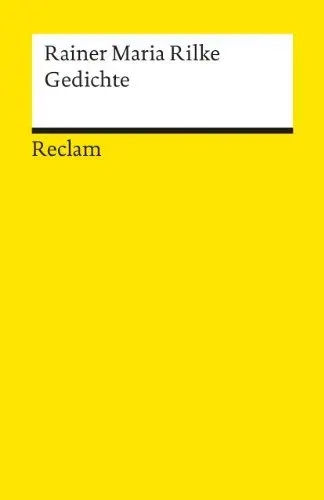 Produktbild: Gedichte: Rilke, Rainer Maria – Deutsch-Lektüre, Deutsche Klassiker der Literatur – 9623