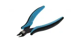 Produktbild: GEDORE 1829017 Miniatur Elektronik-Seitenschneider für 1,3 mm Kupferdraht, Stahl, Schwarz/Blau