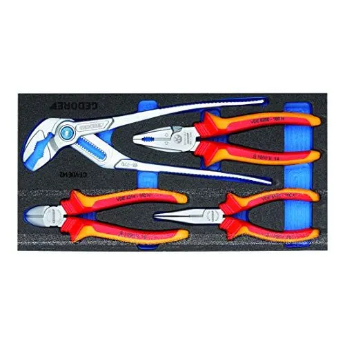 Produktbild: GEDORE Check-Tool-Modul leer, 1 Stück, EI-1500 CT1-VDE142 L