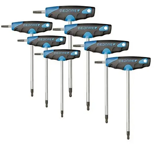 Produktbild: GEDORE DT 2143 KTX-007 Winkelschraubendreher-Satz 7-teilig Torx