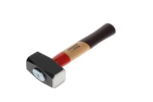 Produktbild: GEDORE Fäustel mit Holzgriff, 1250 g Kopfgewicht, Hammer mit Eschenstiel, Werkzeug, geschmiedet, Rotband-Plus, 620 E-1250