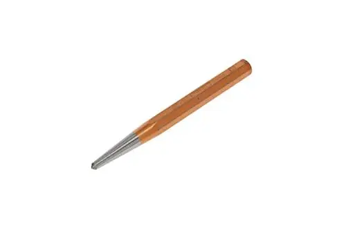 Produktbild: GEDORE Körner, 120 mm, Robuster Vanadium-Stahl, 4 mm Schlagkopfdurchmesser, Nach DIN 7250, 120x10x4 mm