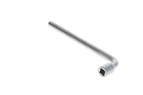 Produktbild: GEDORE Steckschlüssel abgerundet, 12 mm, 4-kant, 215 mm lang, Werkzeug für Muttern Schrauben KFZ, 25 V 12, Stahl verchromt