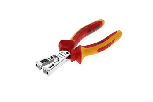 Produktbild: GEDORE VDE-Abisolierzange STRIP-FIX mit Hüllenisolierung, 0.5-5 mm², 160 mm, VDE 8099-160 H