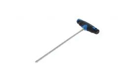 Produktbild: GEDORE Vierkant-Steckgriff mit T-Griff, 1/4'' 6,3 mm Antrieb, für tiefliegende Schrauben geeignet, Kugelarretierung, 2098 T