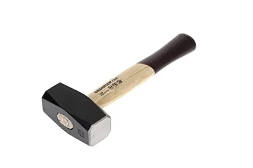 Produktbild: GEDORE red Fäustel mit Holzgriff, 1500 g Kopfgewicht, Hammer mit Eschenstiel, Werkzeug, geschmiedet, Ringkeil, R92200055